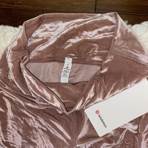 Velvet/Velour Lulu Lemon Legging NWT - Picture 2 of 3